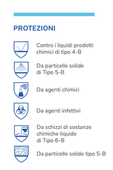 Tuta intera con cappuccio nastrata