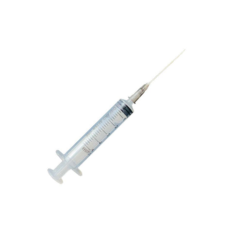 Siringhe ipodermiche 5 ml con ago 21/22G